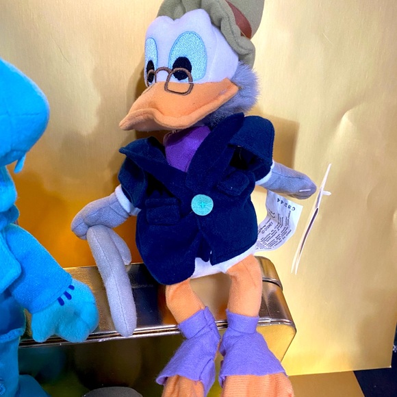 DISNEY SCROOGE DONALD DUCK GOOFY MICKEY MOUSE NWT VTG 90s BEAN BAG PLUSH (3) - Picture 12 of 16